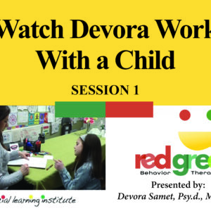 Watch Devora Work With a Child Session 1